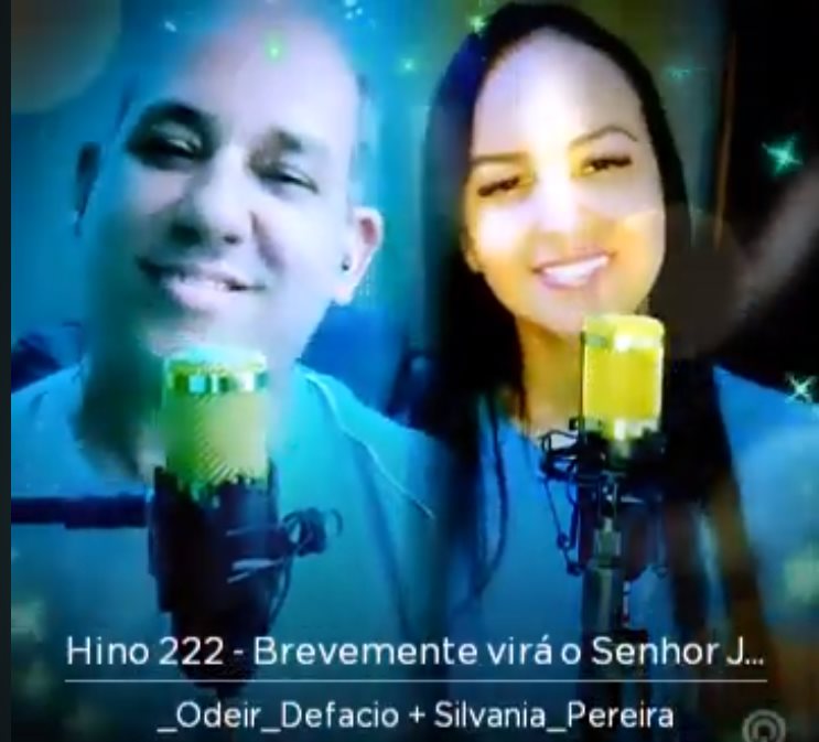 Hino 222 CCB - Brevemente virá o Senhor jesus Odeir Defácio & Silvania Pereira